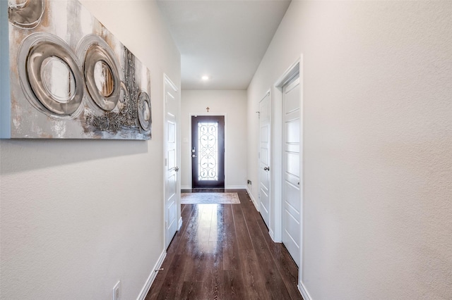 595 Yucca Ct, Princeton, TX 75407 - entryway with wood finished floors and recessed lighting