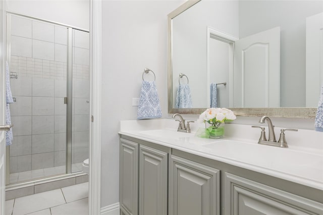 324 Roscoe Dr, Fate, TX 75087 - full bath with double vanity and a shower stall