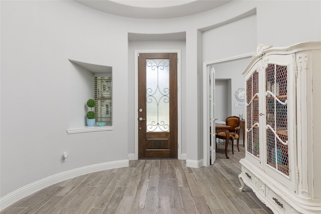 324 Roscoe Dr, Fate, TX 75087 - entryway with light wood-type flooring and french doors