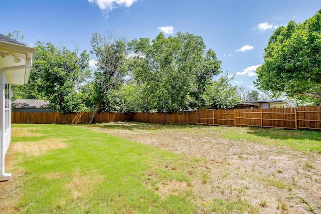 507 S 4th St, Grandview, TX 76050 - view of fenced backyard