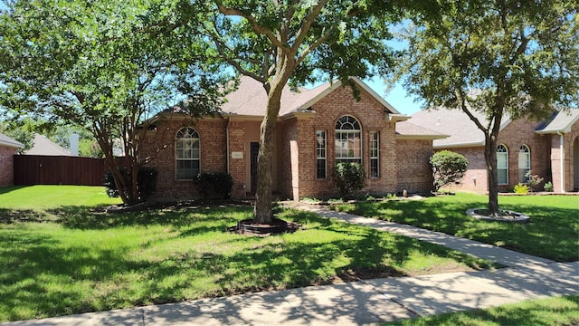 11521 Blanchard Dr, Frisco, TX 75035 - view of front facade featuring brick siding