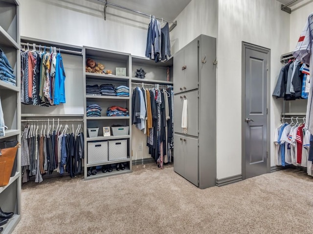 1908 Peninsula Dr, Flower Mound, TX 75022 - spacious closet featuring carpet floors