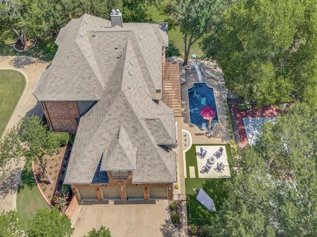 1908 Peninsula Dr, Flower Mound, TX 75022 - view of subject property featuring a pool