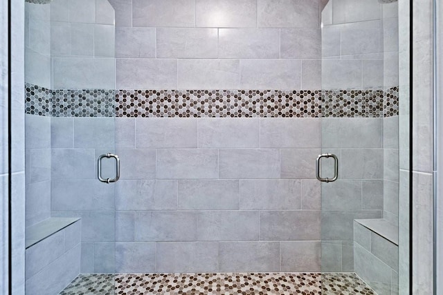 3036 Deer Ct, Weatherford, TX 76085 - bathroom featuring a shower stall