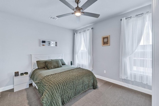 3036 Deer Ct, Weatherford, TX 76085 - bedroom featuring carpet flooring and a ceiling fan