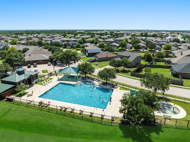 1722 Chestnut St, Anna, TX 75409 - community pool featuring a residential view