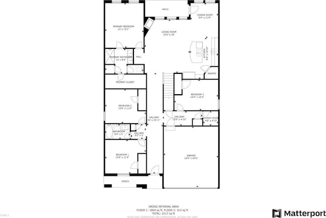 120 Big Bend Dr, Forney, TX 75126 - view of property floor plan