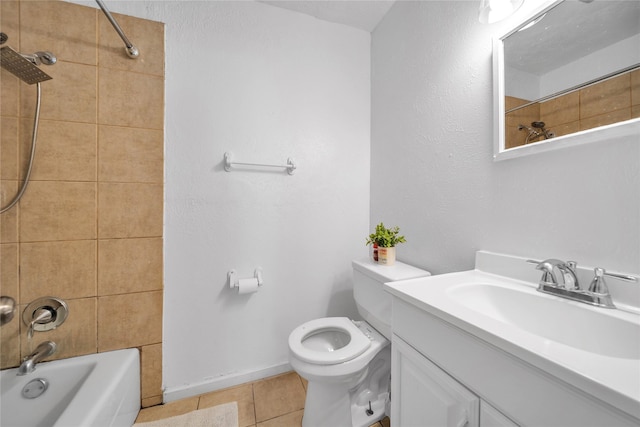 6354 Cinnamon Oaks, Dallas, TX 75241 - bathroom featuring tile patterned floors, vanity, and bathtub / shower combination