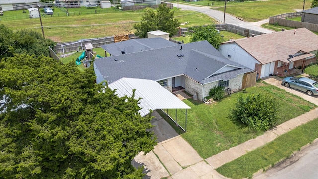 6354 Cinnamon Oaks, Dallas, TX 75241 - aerial view