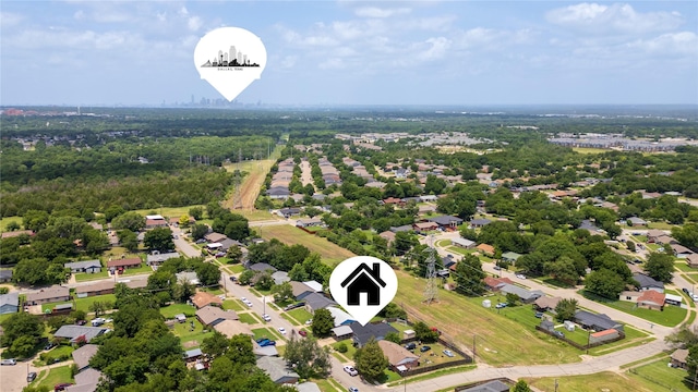 6354 Cinnamon Oaks, Dallas, TX 75241 - bird's eye view
