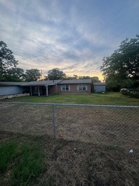 1832 Smokehouse Rd, Granbury, TX 76049 - view of single story home