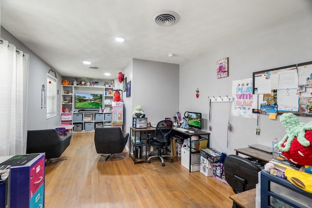 2008 Morningside Dr, Garland, TX 75041 - office space featuring wood finished floors and recessed lighting