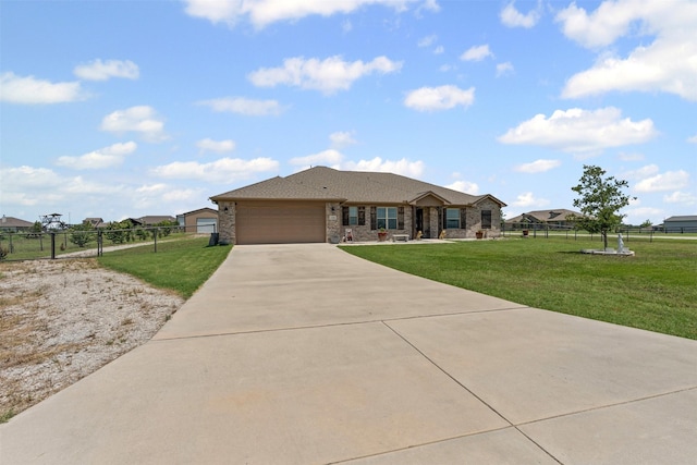 104 Knoll Ln, Decatur, TX 76234 - view of front facade with driveway and a garage
