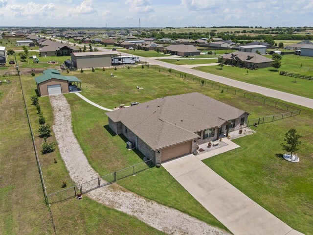 104 Knoll Ln, Decatur, TX 76234 - aerial perspective of suburban area