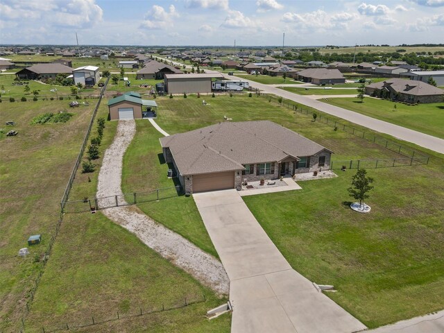 104 Knoll Ln, Decatur, TX 76234 - aerial view of residential area