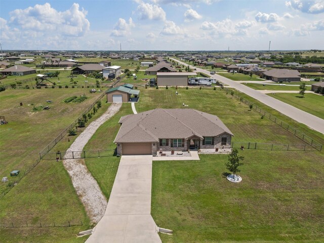 104 Knoll Ln, Decatur, TX 76234 - aerial view of residential area