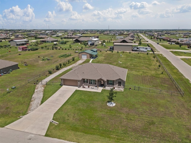 104 Knoll Ln, Decatur, TX 76234 - aerial view of residential area