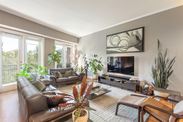 5055 Addison Cir Unit 413, Addison, TX 75001 - living area featuring wood finished floors