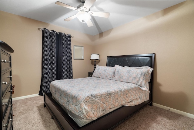 2912 Day Star Dr, Little Elm, TX 75068 - bedroom with light carpet and a ceiling fan