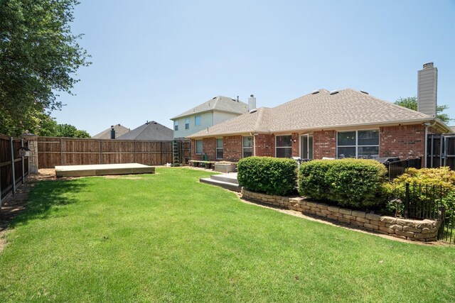 2912 Day Star Dr, Little Elm, TX 75068 - view of fenced backyard