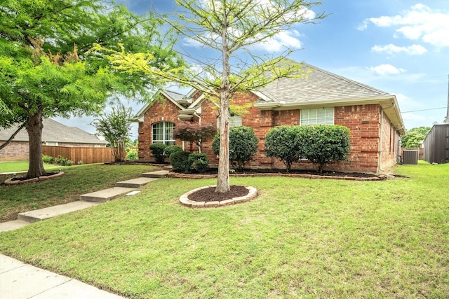 12313 Ark Rd, Frisco, TX 75035 - view of front of home with brick siding and a shingled roof