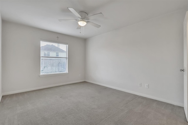 831 Fair Oaks Dr, Grand Prairie, TX 75052 - carpeted spare room with a ceiling fan and baseboards