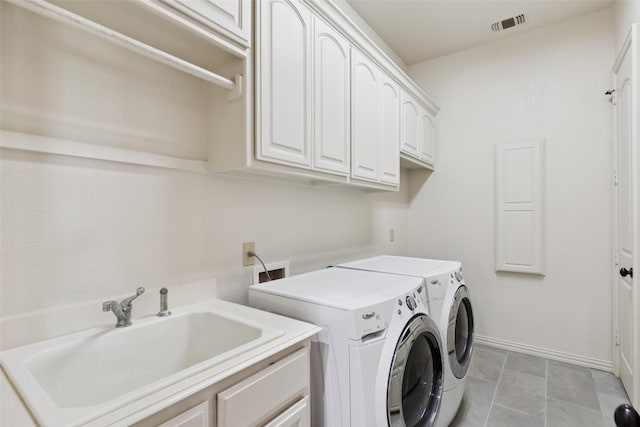 3030 Pecan Grove Ln, Celina, TX 75078 - laundry area featuring cabinet space and independent washer and dryer