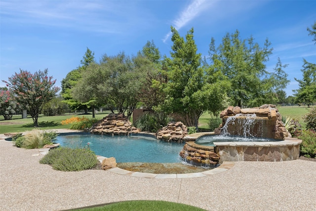 3030 Pecan Grove Ln, Celina, TX 75078 - view of pool with a pool with connected hot tub