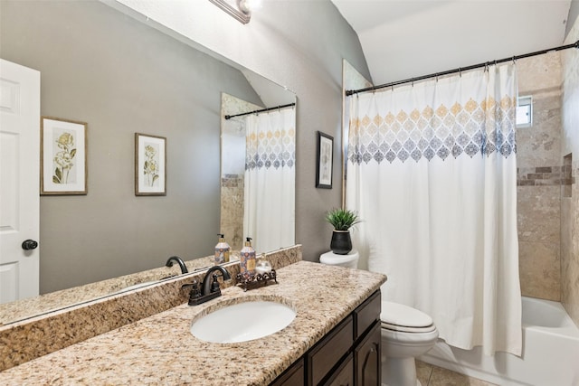 3718 Colonnade Grove Dr, Frisco, TX 75033 - full bath with vanity, tile patterned floors, and shower / bath combo