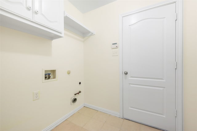 5853 Echo Bluff Dr, Haltom City, TX 76137 - laundry room with cabinet space, electric dryer hookup, washer hookup, and hookup for a gas dryer