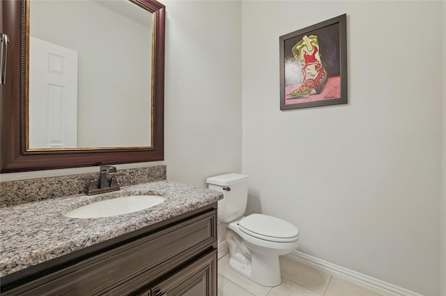 5413 Percy Priest St, Fort Worth, TX 76179 - bathroom featuring vanity and tile patterned flooring