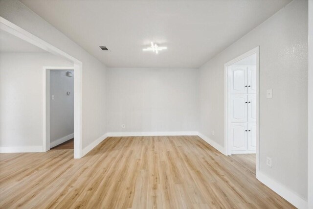 4132 Alava Dr, Fort Worth, TX 76133 - spare room with light wood-type flooring