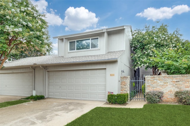 9707 Highland View Dr, Dallas, TX 75238 - view of front facade with driveway and roof with shingles