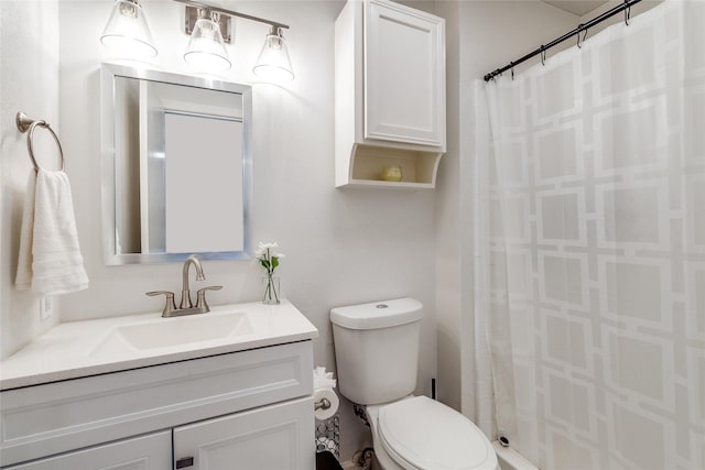 9707 Highland View Dr, Dallas, TX 75238 - bathroom with vanity and a shower with shower curtain