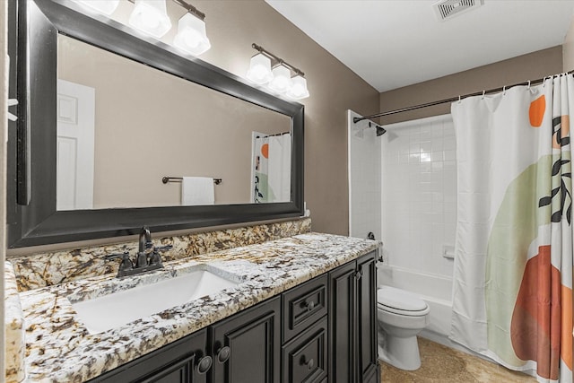 1045 Hillcrest Cir, Rockwall, TX 75087 - full bathroom featuring vanity and shower / tub combo with curtain