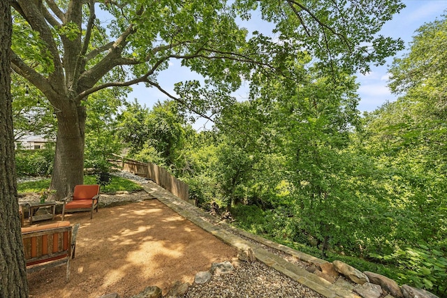 1045 Hillcrest Cir, Rockwall, TX 75087 - view of yard featuring a patio
