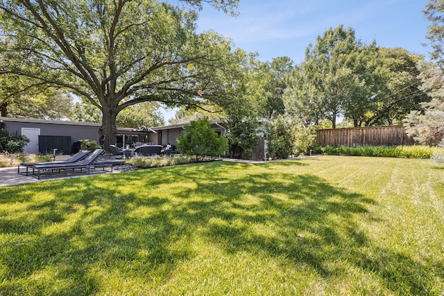 10832 Cinderella Ln, Dallas, TX 75229 - view of yard with a patio