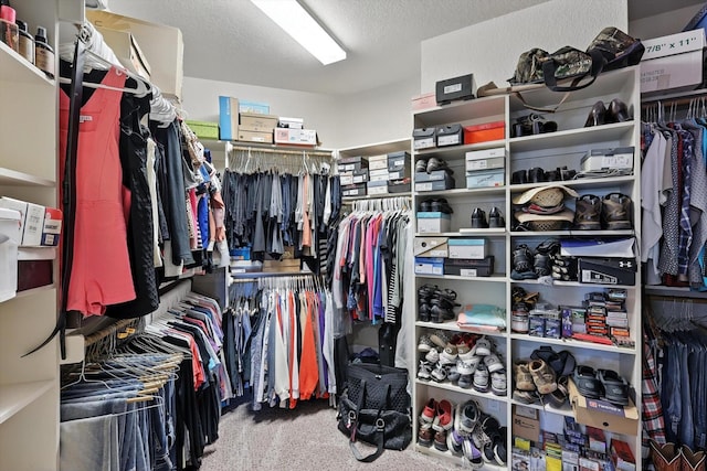 12780 Cartwright Trl, Ponder, TX 76259 - spacious closet featuring carpet floors