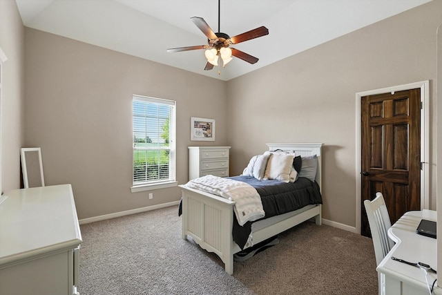 12780 Cartwright Trl, Ponder, TX 76259 - bedroom featuring light carpet and a ceiling fan