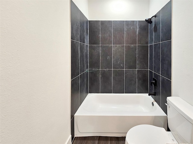 140 Mohican Trl, Mabank, TX 75156 - bathroom featuring wood finished floors and  shower combination