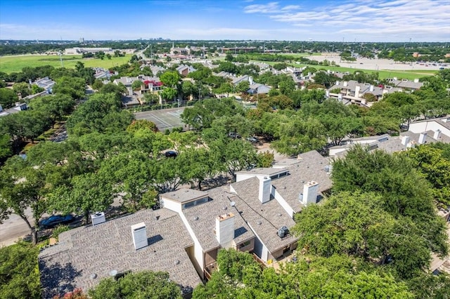9206 Flickering Shadow Dr, Dallas, TX 75243 - bird's eye view