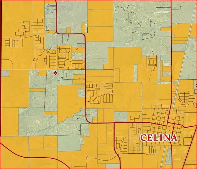 2212 Fred Smith Pkwy, Celina, TX 75009 - map / location of property area