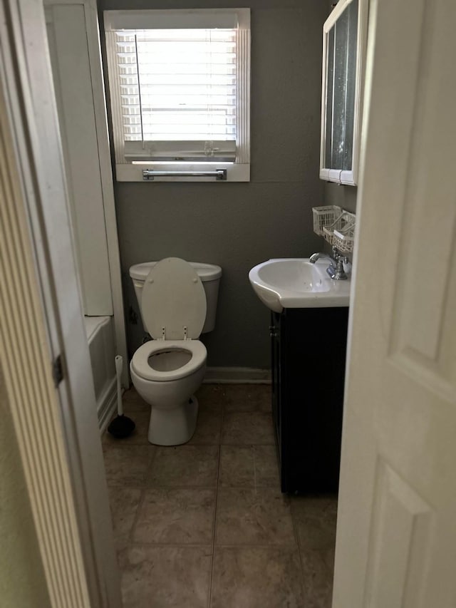 1330 Palmetto Rd, Benton, LA 71006 - bathroom with vanity and tile patterned flooring