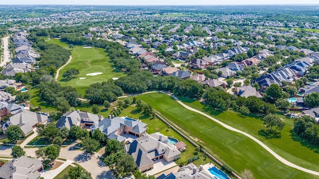 8540 Canyon Xing, Lantana, TX 76226 - aerial view of property's location featuring a golf club and nearby suburban area
