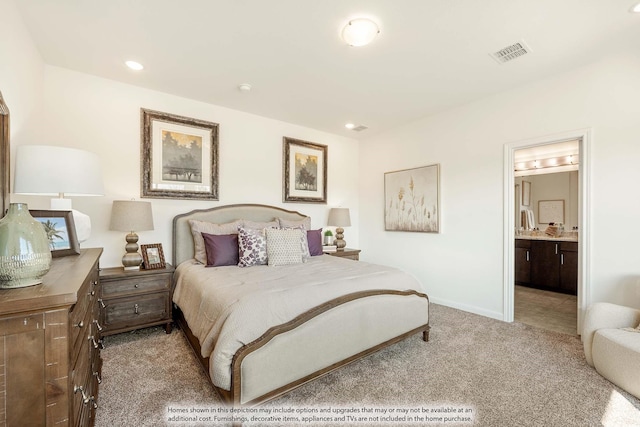 155 Wild Oak Gln, Lavon, TX 75166 - bedroom with carpet flooring and ensuite bathroom