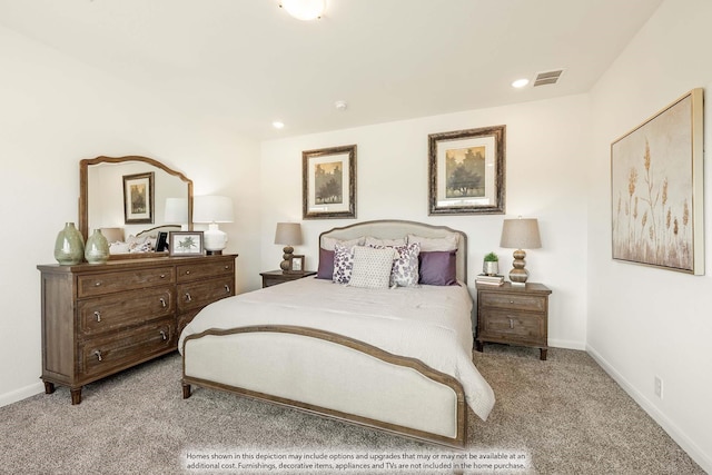 155 Wild Oak Gln, Lavon, TX 75166 - carpeted bedroom featuring baseboards and recessed lighting