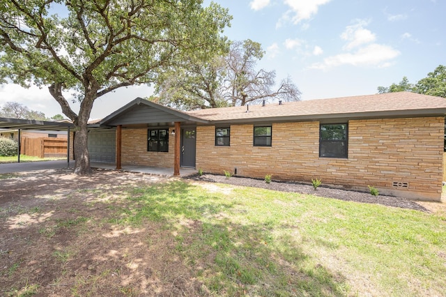 820 Vickie Dr, Azle, TX 76020 - view of front facade featuring a garage and a shingled roof