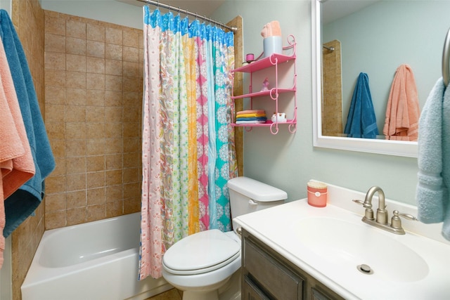 7716 Glenwood Springs Ln, Mckinney, TX 75070 - bathroom with vanity and shower / bath combination with curtain
