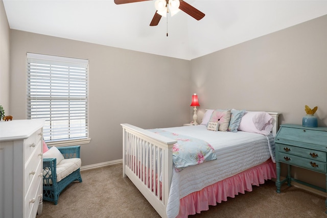 7716 Glenwood Springs Ln, Mckinney, TX 75070 - bedroom with carpet floors, multiple windows, and a ceiling fan