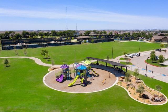 7716 Glenwood Springs Ln, Mckinney, TX 75070 - bird's eye view of a community park